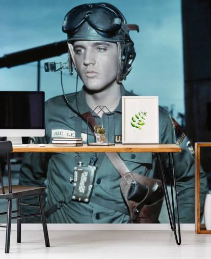 elvis presley movie wallpaper mural called Elvis Presley (G.I. Blues) for living rooms and bedrooms