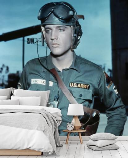 elvis presley movie wallpaper mural called Elvis Presley (G.I. Blues) for living rooms and bedrooms