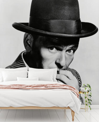 black and white movie mural Frank Sinatra (Guys and Dolls) for bedrooms, living rooms and more