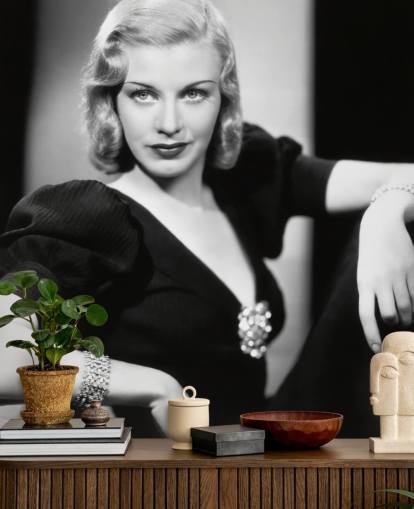 mural de papel de parede preto e branco de ginger rogers chamado Ginger Rogers para escritórios domésticos, quartos e salas de cinema mural de papel de parede preto e branco de ginger rogers chamado Ginger Rogers para escritórios domésticos, quartos e salas de cinema