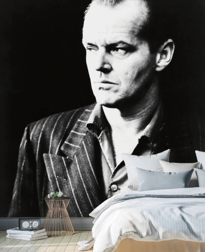 black and white jack nicholson wallpaper called Jack Nicholson (The Postman Always Rings Twice)