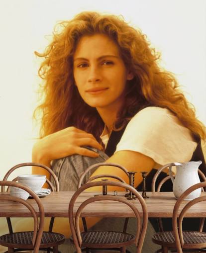 movie wall mural called Julia Roberts (Sleeping with the Enemy) for bedrooms, living rooms and home offices