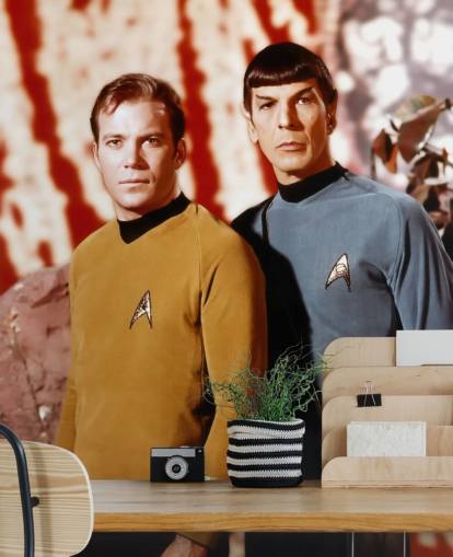star trek wallpaper mural called Leonard Nimoy & William Shatner (Star Trek) for bedrooms, living rooms and cinema rooms star trek wallpaper mural called Leonard Nimoy & William Shatner (Star Trek) for bedrooms, living rooms and cinema rooms