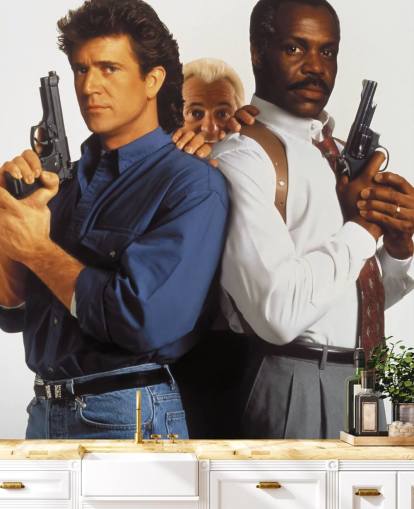 movie wall mural called Lethal Weapon 3 for bedrooms, living rooms and cinema rooms