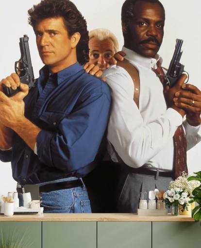 movie wall mural called Lethal Weapon 3 for bedrooms, living rooms and cinema rooms