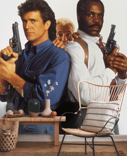 Filmtapete namens Lethal Weapon 3 für Schlafzimmer, Wohnzimmer und Kinoräume