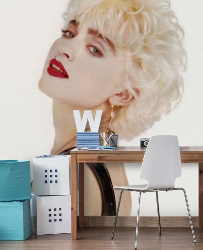 movie wall mural called Madonna (Who's That Girl?) II for bedrooms, home offices and living rooms movie wall mural called Madonna (Who's That Girl?) II for bedrooms, home offices and living rooms