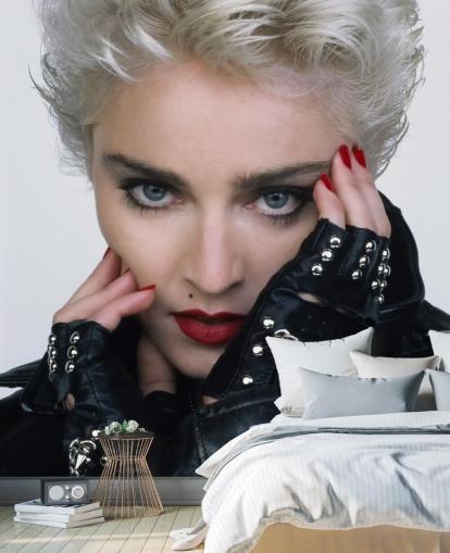musician wallpaper mural called Madonna (Who's That Girl?) for bedrooms and living rooms
