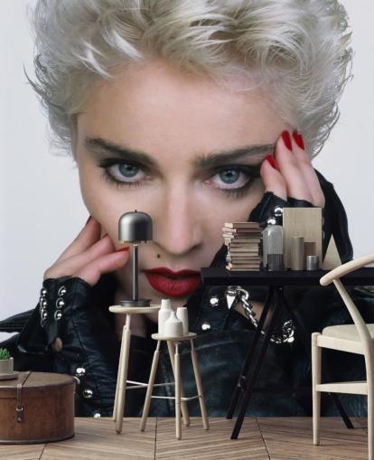 musician wallpaper mural called Madonna (Who's That Girl?) for bedrooms and living rooms