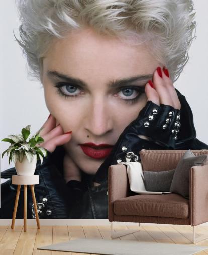 musician wallpaper mural called Madonna (Who's That Girl?) for bedrooms and living rooms