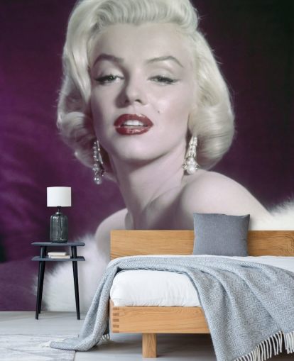 actress wallpaper mural called Marilyn Monroe III for bedrooms, living rooms and home offices