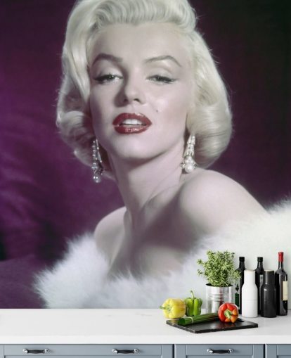 papier peint mural d'actrice appelé Marilyn Monroe III pour les chambres, les salons et les bureaux à domicile