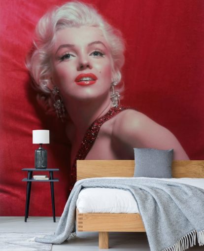 mural de papel de parede de filme chamado Marilyn Monroe (How to Marry a Millionaire) II para quartos e salas de estar