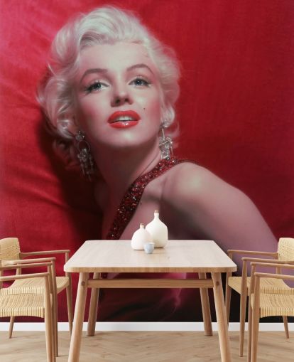 carta da parati cinematografica chiamata Marilyn Monroe (How to Marry a Millionaire) II per camere da letto e salotti