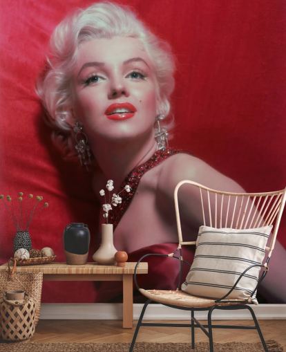 papier peint mural de film intitulé Marilyn Monroe (How to Marry a Millionaire) II pour les chambres et les salons