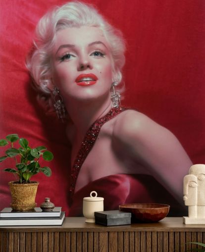 movie wallpaper mural called Marilyn Monroe (How to Marry a Millionaire) II for bedrooms and living rooms