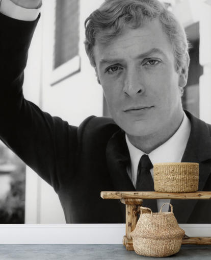 black and white alfie movie wallpaper called Michael Caine (Alfie) for bedrooms, home offices and living rooms