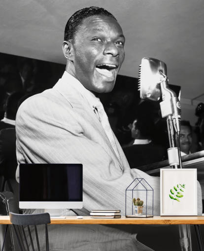 mustavalkoinen nat king cole taustakuvamaalaus koteihin ja yrityksiin mustavalkoinen nat king cole taustakuvamaalaus koteihin ja yrityksiin