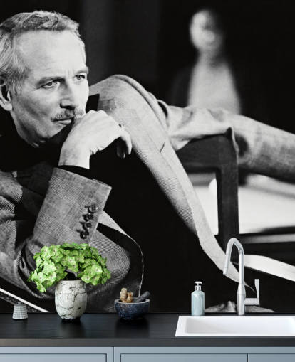 sort og hvid paul newman tapetmaleri kaldet Paul Newman (Pengenes farve) sort og hvid paul newman tapetmaleri kaldet Paul Newman (Pengenes farve)