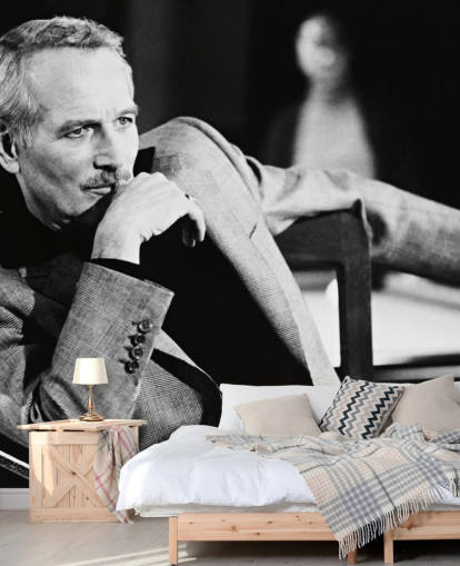 black and white paul newman wallpaper mural called Paul Newman (The Color of Money) black and white paul newman wallpaper mural called Paul Newman (The Color of Money)