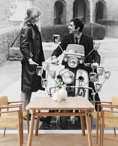 black and white quadrophenia wallpaper mural for bedrooms and offices black and white quadrophenia wallpaper mural for bedrooms and offices