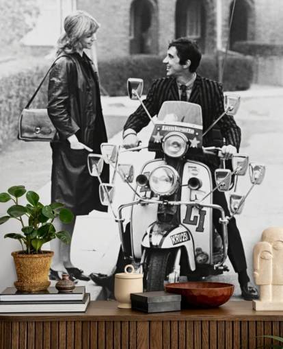 carta da parati murale quadrophenia in bianco e nero per camere da letto e uffici carta da parati murale quadrophenia in bianco e nero per camere da letto e uffici