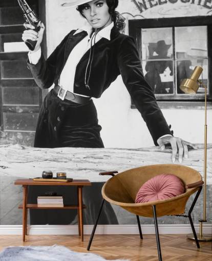 colored raquel welsh wallpaper mural called Raquel Welsh (Bandolero) colored raquel welsh wallpaper mural called Raquel Welsh (Bandolero)