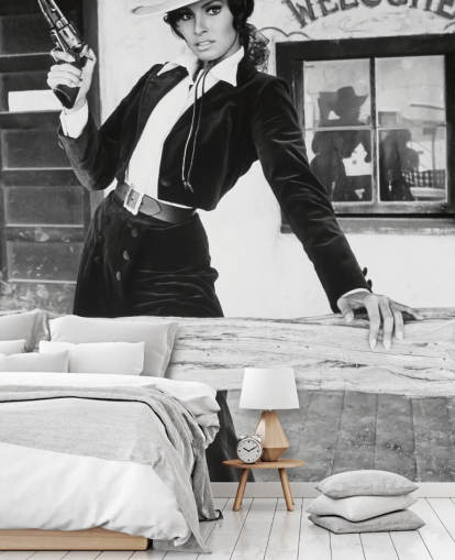 coloured raquel welch wallpaper mural called Raquel Welch (Bandolero) coloured raquel welch wallpaper mural called Raquel Welch (Bandolero)