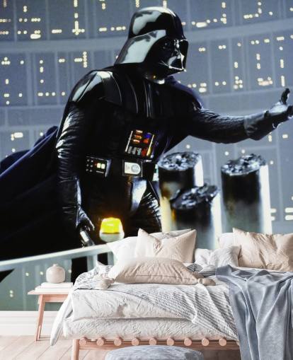 mural de papel pintado de la película Star Wars llamado Darth Vader (Star Wars) para dormitorios, oficinas y negocios