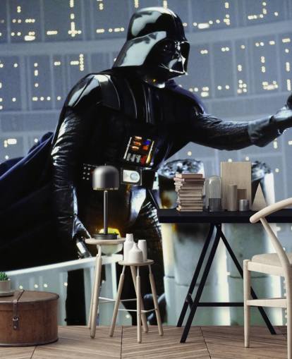mural de papel pintado de la película Star Wars llamado Darth Vader (Star Wars) para dormitorios, oficinas y negocios