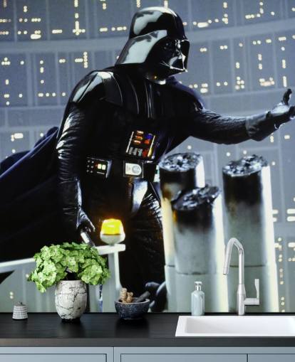 mural de papel pintado de la película Star Wars llamado Darth Vader (Star Wars) para dormitorios, oficinas y negocios