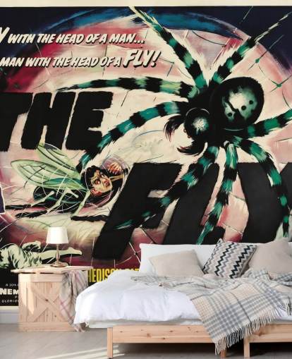 o mural de papel de parede Fly Movie Poster para quartos, escritórios e empresas o mural de papel de parede Fly Movie Poster para quartos, escritórios e empresas