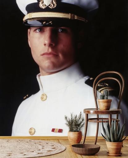 top gun wallpaper mural called Tom Cruise (A Few Good Men) for living rooms, bedrooms and home offices