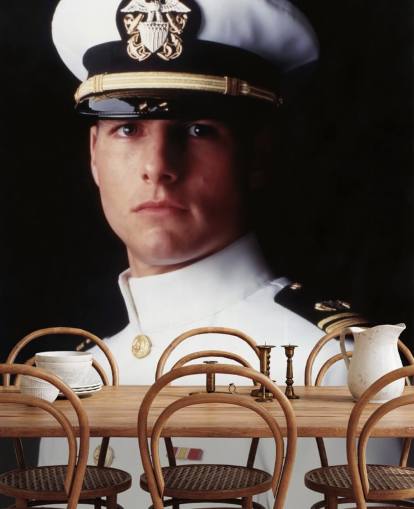 top gun wallpaper mural called Tom Cruise (Top Gun) for living rooms, bedrooms and home offices