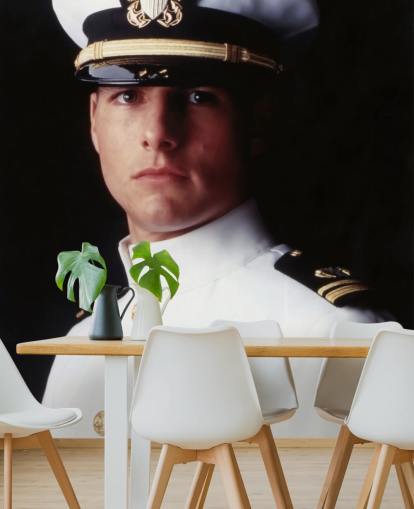 top gun wallpaper mural called Tom Cruise (A Few Good Men) for living rooms, bedrooms and home offices top gun wallpaper mural called Tom Cruise (A Few Good Men) for living rooms, bedrooms and home offices