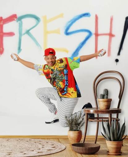 colorful will smith wallpaper mural called Will Smith (The Fresh Prince of Bel Air) colorful will smith wallpaper mural called Will Smith (The Fresh Prince of Bel Air)