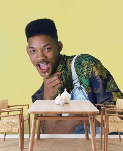 carta da parati con programma televisivo Will Smith (The Fresh Prince of Bel Air) II per camere da letto e uffici domestici