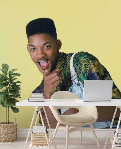 mural de papel pintado de un programa de televisión llamado Will Smith (The Fresh Prince of Bel Air) II para dormitorios y oficinas en casa