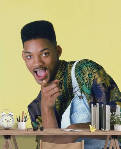 carta da parati con programma televisivo Will Smith (The Fresh Prince of Bel Air) II per camere da letto e uffici domestici