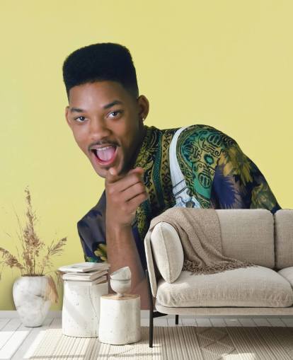 tv show wallpaper mural called Will Smith (The Fresh Prince of Bel Air) II for bedrooms and home offices tv show wallpaper mural called Will Smith (The Fresh Prince of Bel Air) II for bedrooms and home offices