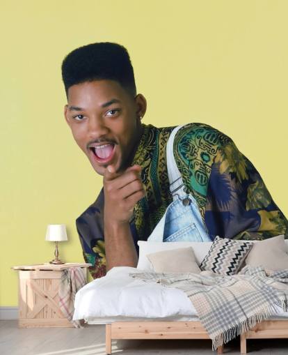 mural de papel de parede de programa de TV chamado Will Smith (The Fresh Prince of Bel Air) II para quartos e escritórios domésticos