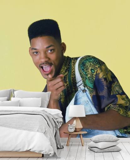 tv-show behangmuurschildering genaamd Will Smith (The Fresh Prince of Bel Air) II voor slaapkamers en kantoren aan huis