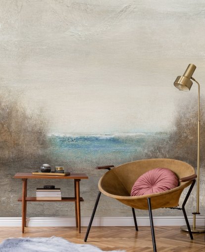 abstract seascape wallpaper mural called Distant Breakers by Carol Robinson abstract seascape wallpaper mural called Distant Breakers by Carol Robinson