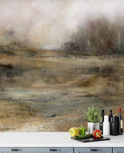 brown abstract wallpaper mural called Ever Changing Moods by Carol Robinson brown abstract wallpaper mural called Ever Changing Moods by Carol Robinson