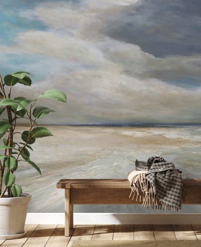 malt havtapet veggmaleri kalt Ocean Storm Rolling In av Carol Robinson for stuer og soverom malt havtapet veggmaleri kalt Ocean Storm Rolling In av Carol Robinson for stuer og soverom