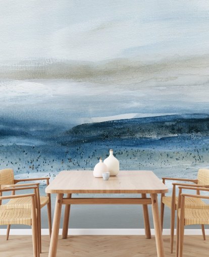 abstract beach wallpaper mural called Pebbled Beach by Carol Robinson for bedrooms, bathrooms and home offices abstract beach wallpaper mural called Pebbled Beach by Carol Robinson for bedrooms, bathrooms and home offices