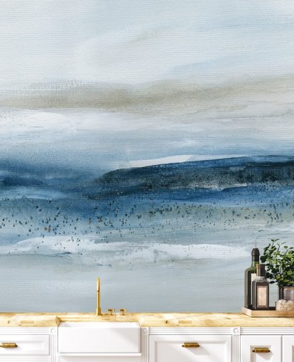 abstrakt strandtapet veggmaleri kalt Pebbled Beach av Carol Robinson for soverom, bad og hjemmekontorer abstrakt strandtapet veggmaleri kalt Pebbled Beach av Carol Robinson for soverom, bad og hjemmekontorer