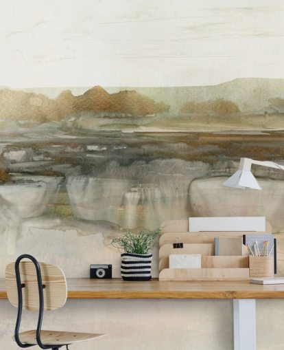 light brown abstract waterfall wallpaper mural called Soft Waterfall by Carol Robinson light brown abstract waterfall wallpaper mural called Soft Waterfall by Carol Robinson