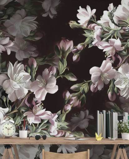 epleblomst tapetmaleri kalt Apple Blossom av Marina Stupakova epleblomst tapetmaleri kalt Apple Blossom av Marina Stupakova