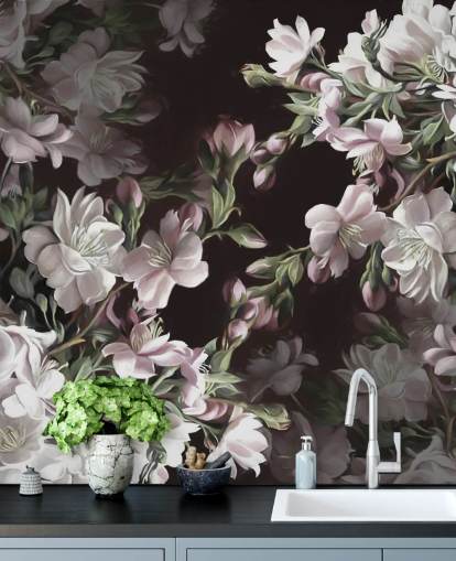 epleblomst tapetmaleri kalt Apple Blossom av Marina Stupakova epleblomst tapetmaleri kalt Apple Blossom av Marina Stupakova